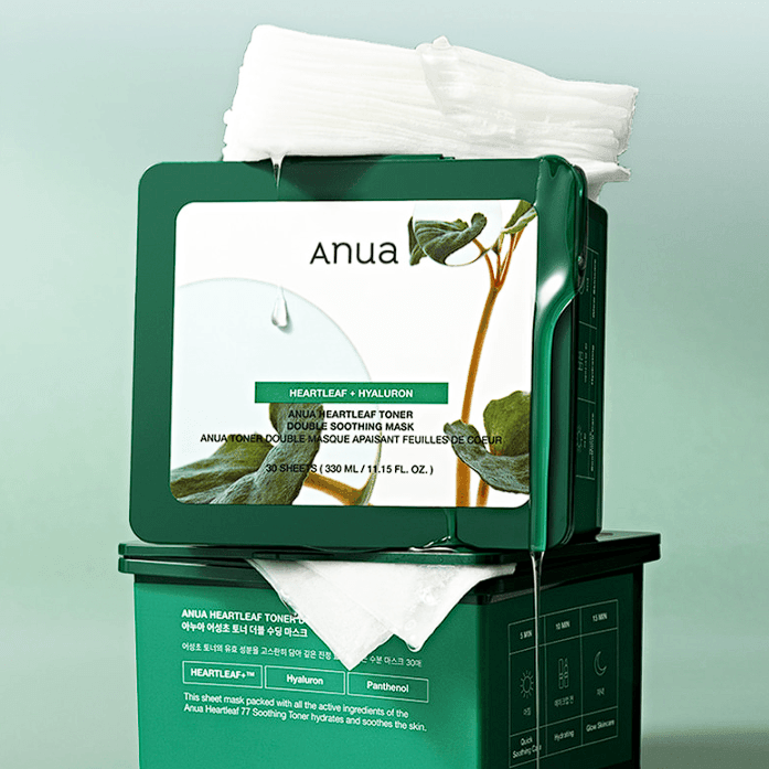Anua Heartleaf Toner Double Soothing Mask Anua Heartleaf Toner Double Soothing Mask