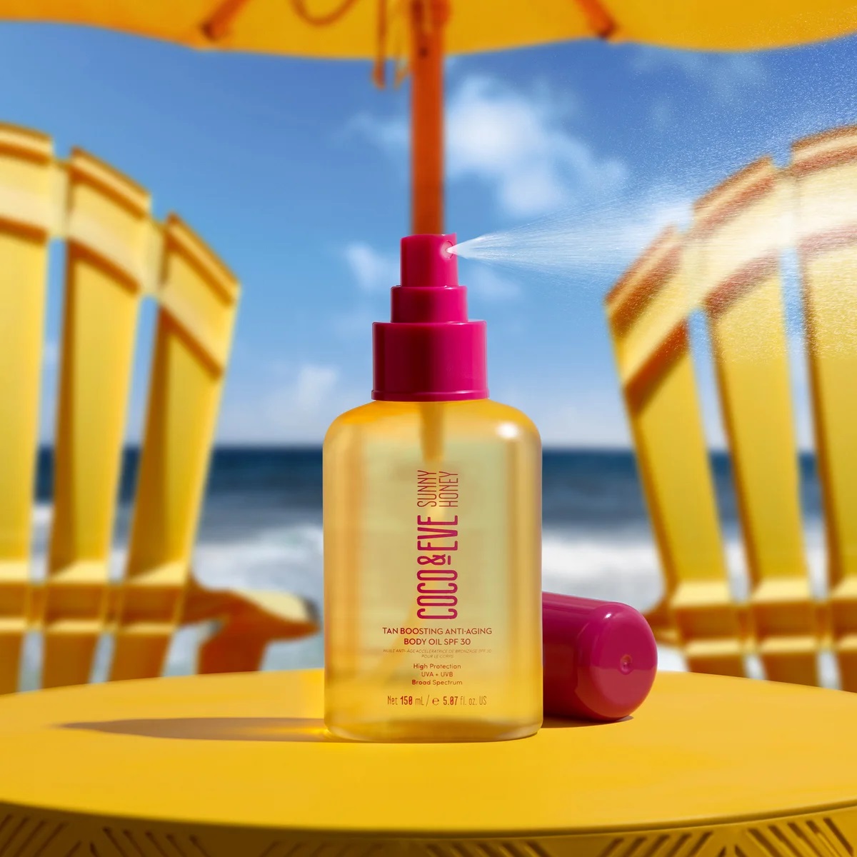 Coco & Eve Tan Boosting Anti-aging Body Oil SPF30 Coco & Eve Tan Boosting Anti-aging Body Oil SPF30