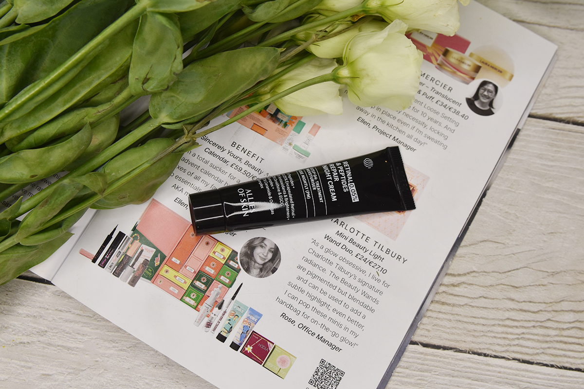 Allies of Skin 0.05% Retinal & Peptides Repair Night Cream 