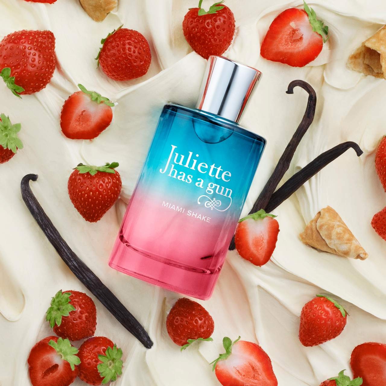 Juliette Has a Gun Miami Shake Eau de Parfum with Strawberry & Vanilla Juliette Has a Gun Miami Shake Eau de Parfum with Strawberry & Vanilla
