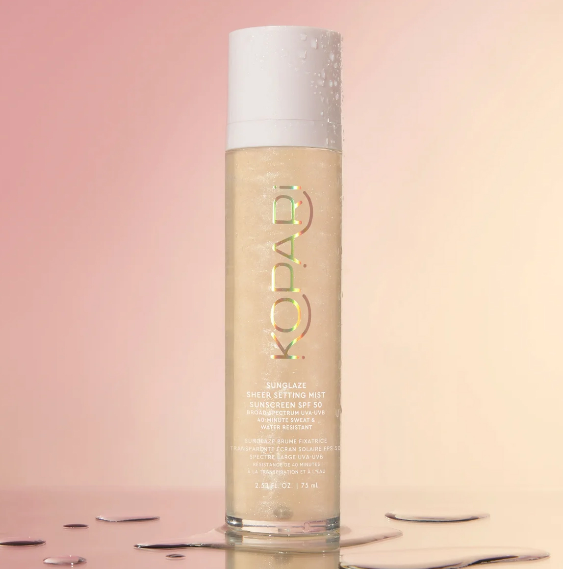 Kopari Beauty Sunglaze Sheer Setting Mist Sunscreen SPF 50 Kopari Beauty Sunglaze Sheer Setting Mist Sunscreen SPF 50