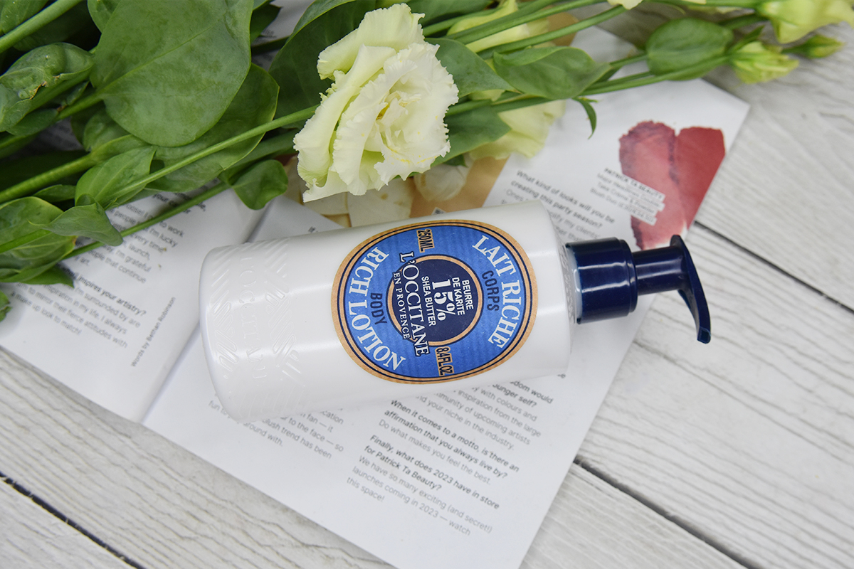L'Occitane Shea Butter Rich Body Lotion Review