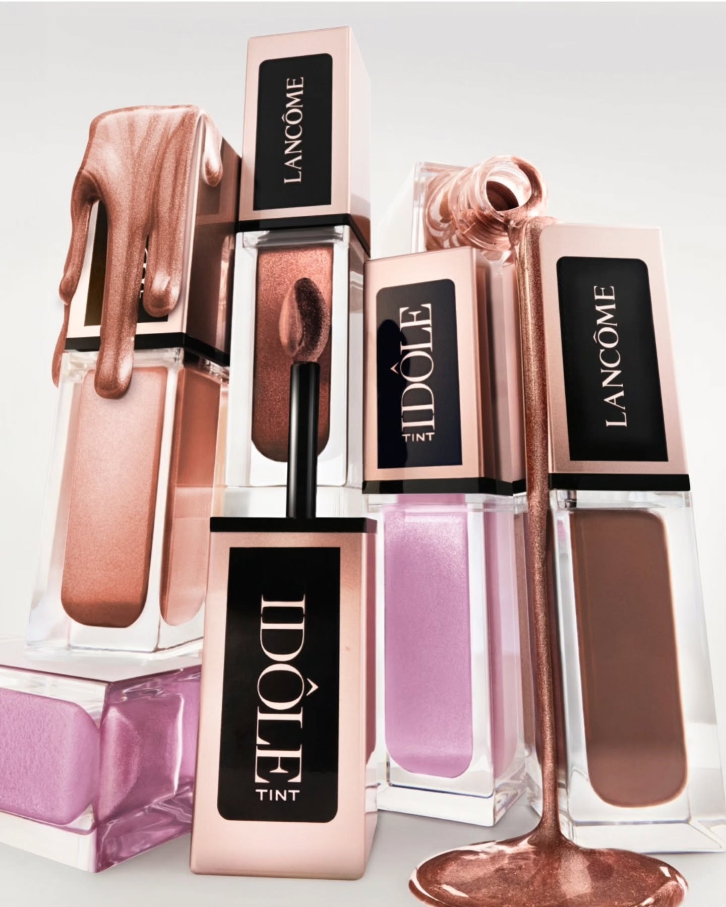 Lancome Idôle Tint Liquid Eyeshadow & Eyeliner: Cocoa Macchiato, Strawberry Latte, and Lavender Latte Lancome Idôle Tint Liquid Eyeshadow & Eyeliner: Cocoa Macchiato, Strawberry Latte, and Lavender Latte