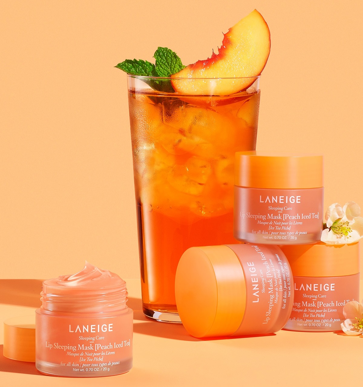 Laneige Lip Sleeping Mask in Peach Iced Tea Laneige Lip Sleeping Mask in Peach Iced Tea