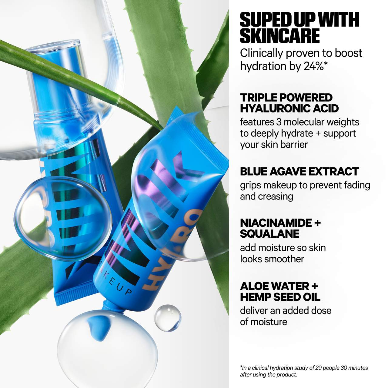 Milk Makeup Hydro Grip 12-Hour Hydrating Gel Skin Tint Milk Makeup Hydro Grip 12-Hour Hydrating Gel Skin Tint