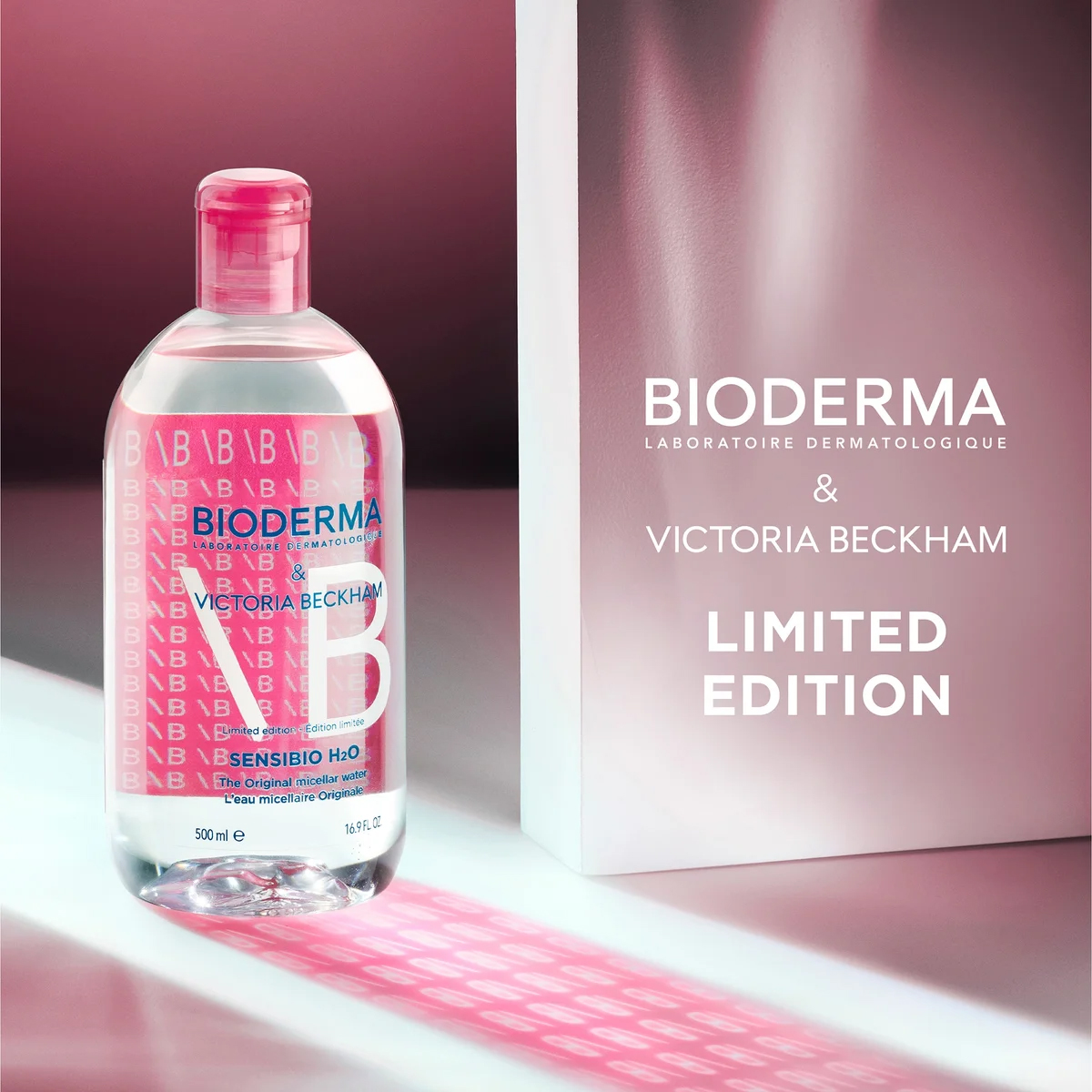Bioderma Sensibio H20 Micellar Water Victoria Beckham Exclusive Limited Edition Bioderma Sensibio H20 Micellar Water Victoria Beckham Exclusive Limited Edition