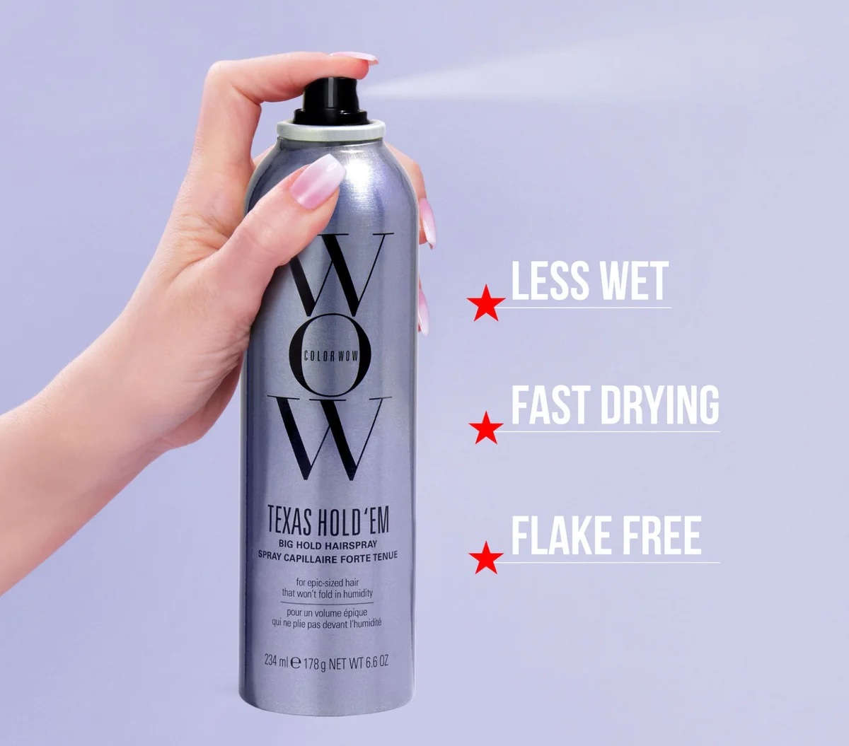 Color Wow Texas Hold'em Big Hold Hairspray Color Wow Texas Hold'em Big Hold Hairspray