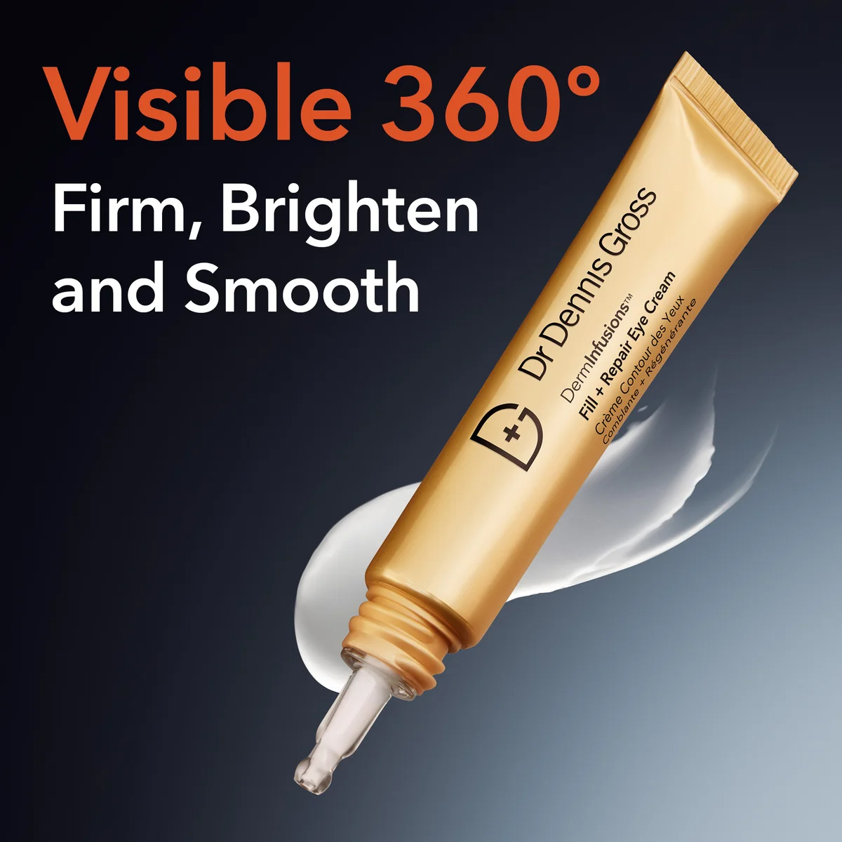 Dr Dennis Gross Skincare Gross DermInfusions Fill + Repair Eye Cream Dr Dennis Gross Skincare Gross DermInfusions Fill + Repair Eye Cream