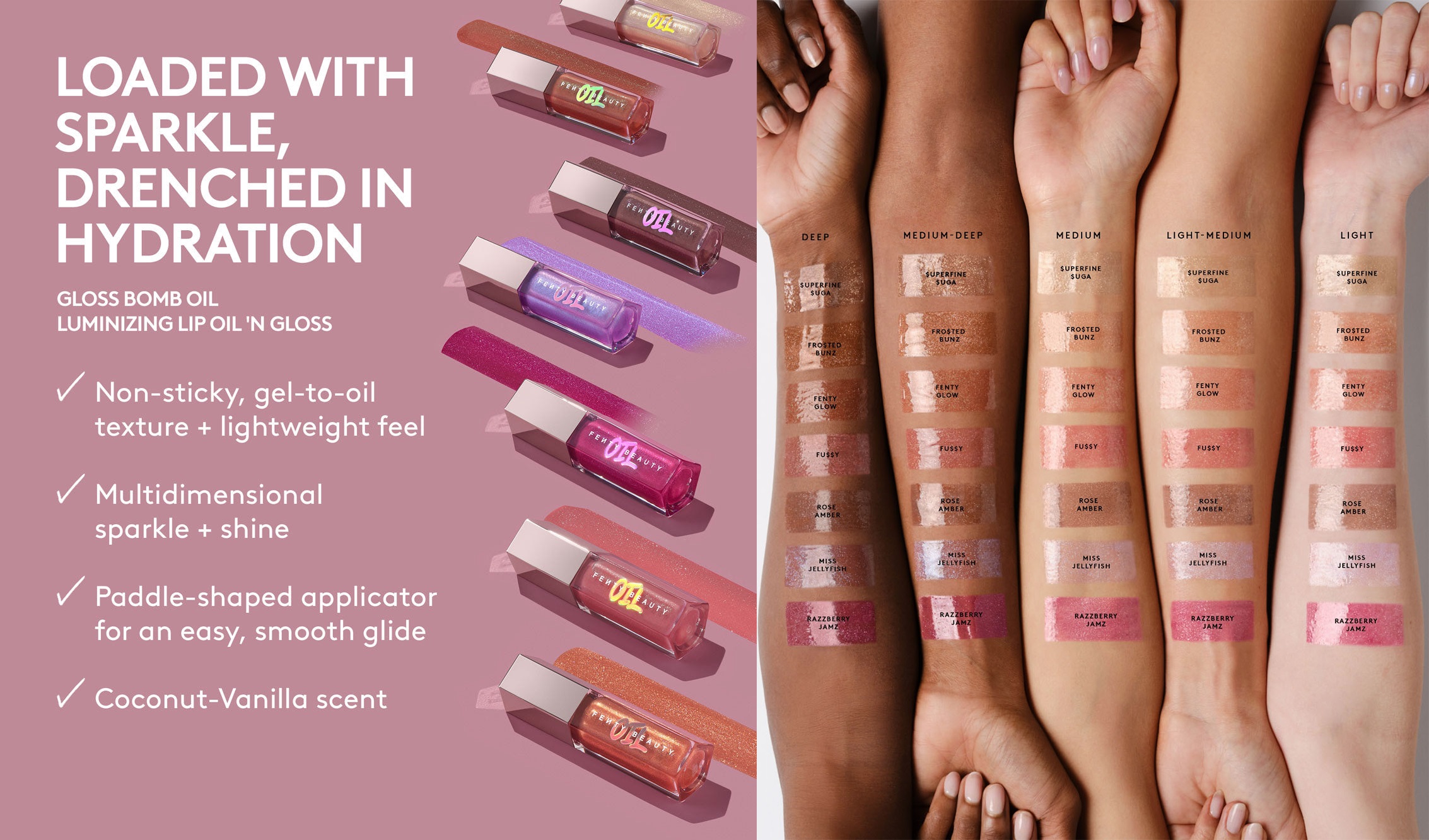 Fenty Beauty Gloss Bomb Oil Luminizing Lip Oil Fenty Beauty Gloss Bomb Oil Luminizing Lip Oil