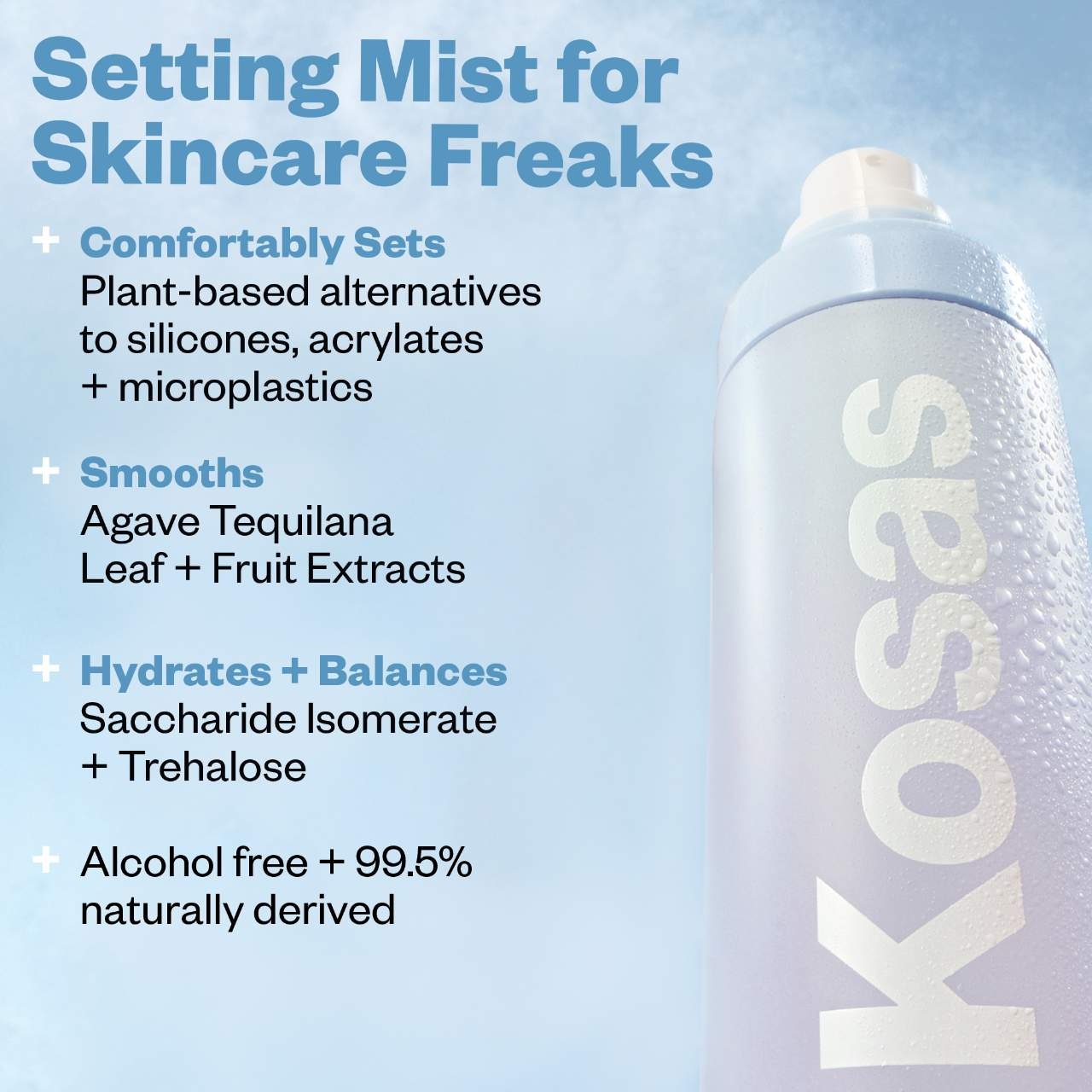 KOSAS Cloud Set Airy Setting & Smoothing Mist KOSAS Cloud Set Airy Setting & Smoothing Mist