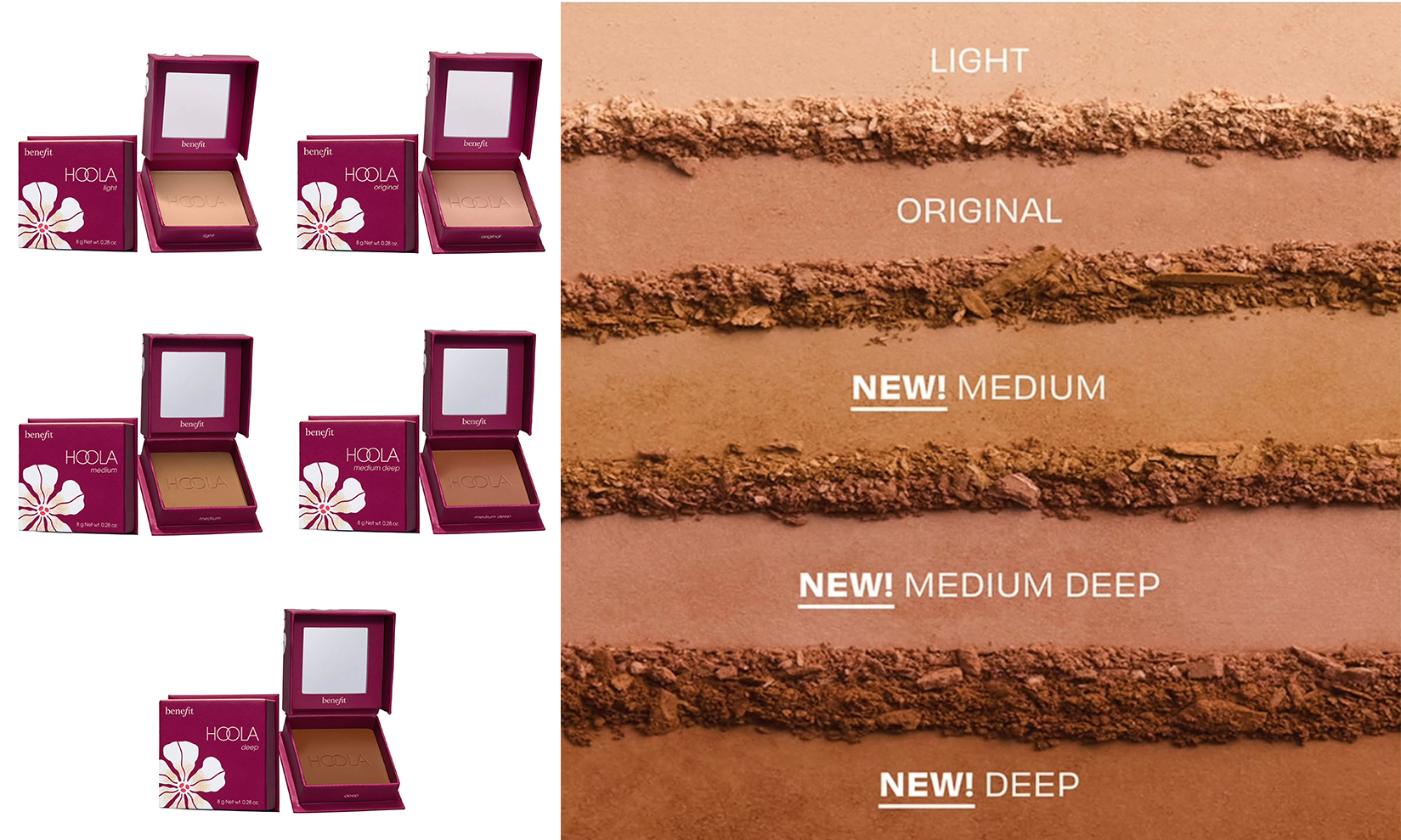 New shades of the Benefit Hoola Bronzer New shades of the Benefit Hoola Bronzer