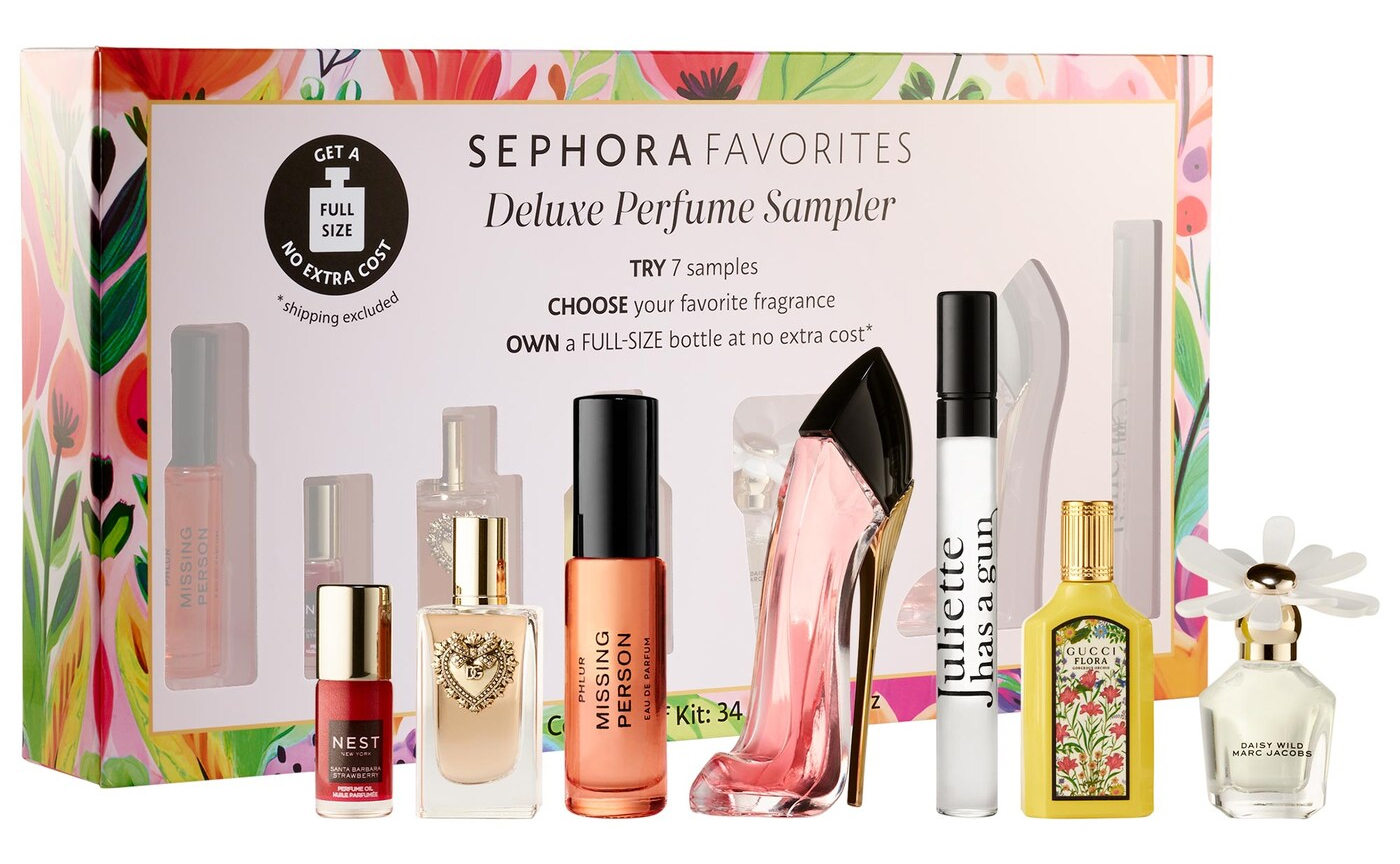 Sephora Favorites Mini Deluxe Perfume Sampler Set with Redeemable Voucher