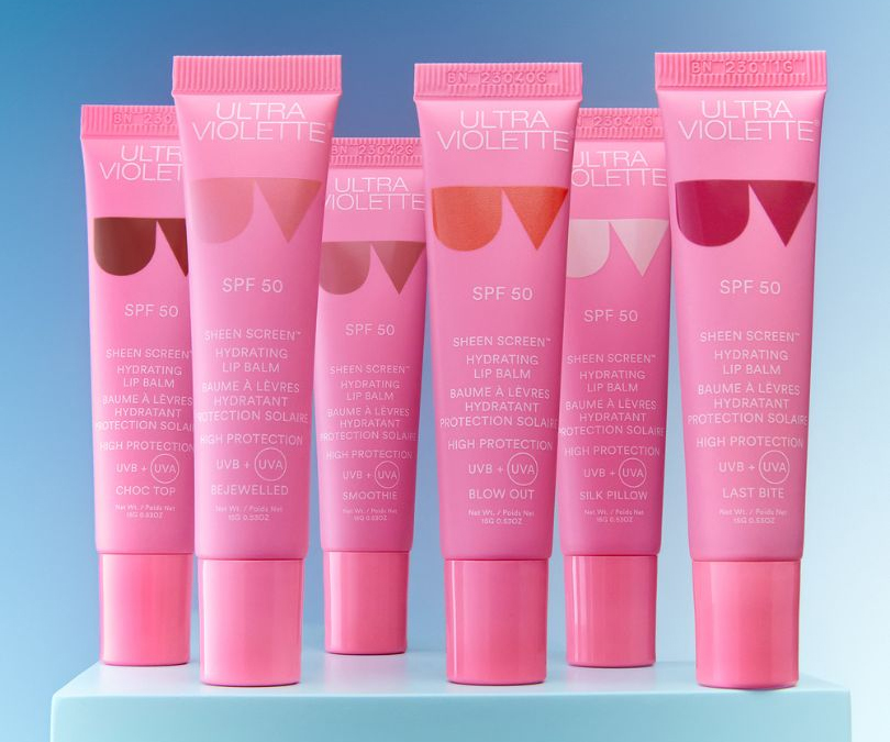 New shades of the Ultra Violette Sheen Screen Hydrating SPF50 Lip Balm New shades of the Ultra Violette Sheen Screen Hydrating SPF50 Lip Balm