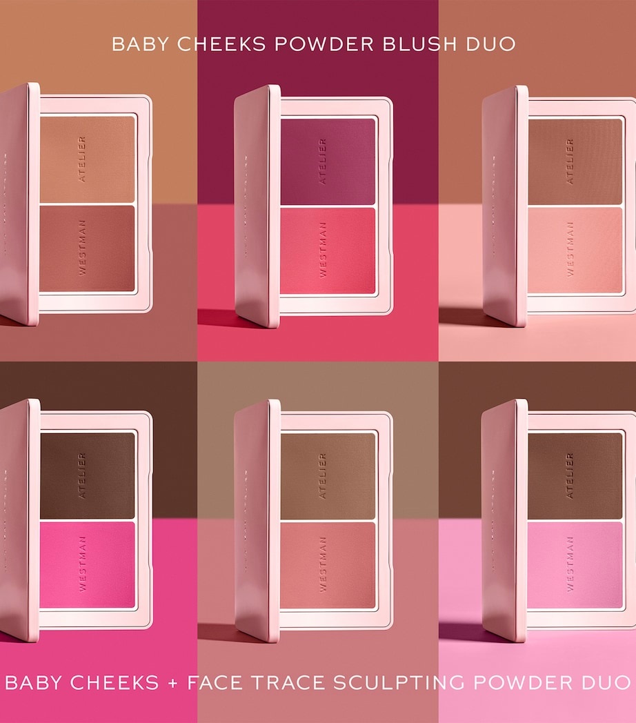 Westman Atelier Duos Dimensional Cheek Palettes Westman Atelier Duos Dimensional Cheek Palettes