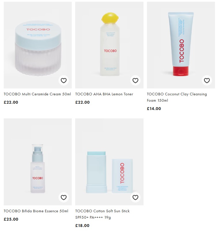 Tocobo has landed at ASOS Tocobo has landed at ASOS