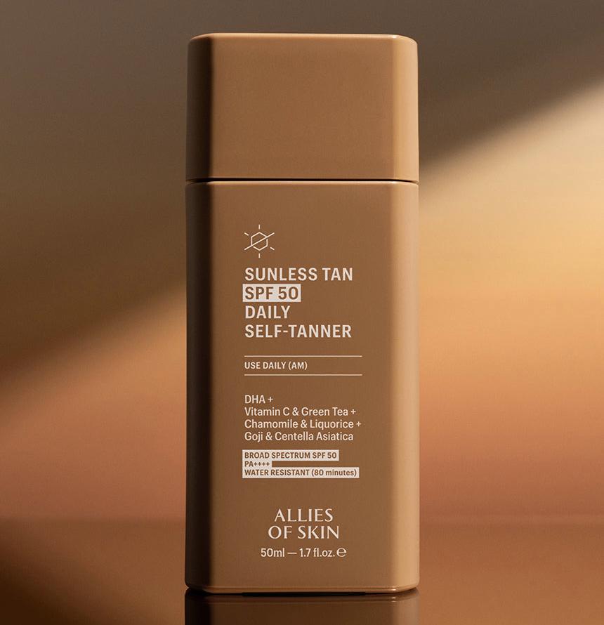 Allies of Skin Sunless Tan SPF 50 Daily Self-Tanner