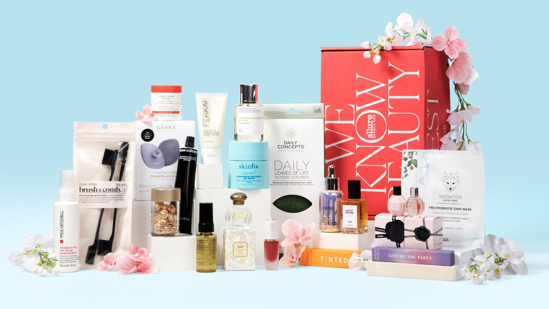 Allure's Limited-Edition Bloom + Brighten Beauty Box 2025