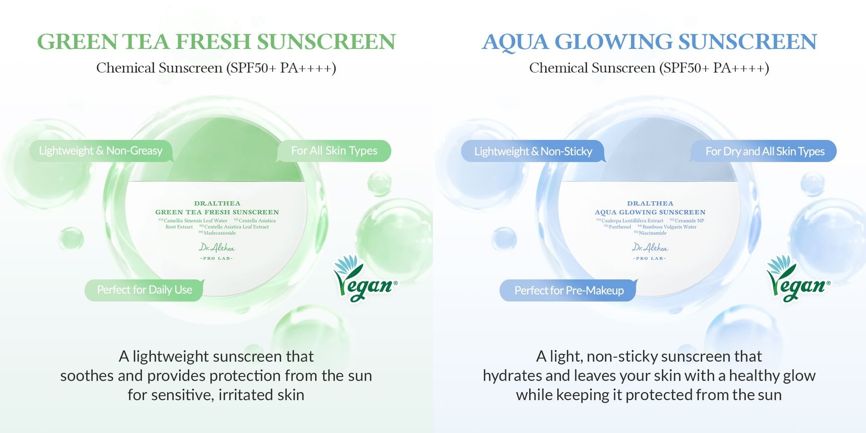 New launches from Dr. Althea at Yesstyle New launches from Dr. Althea at Yesstyle