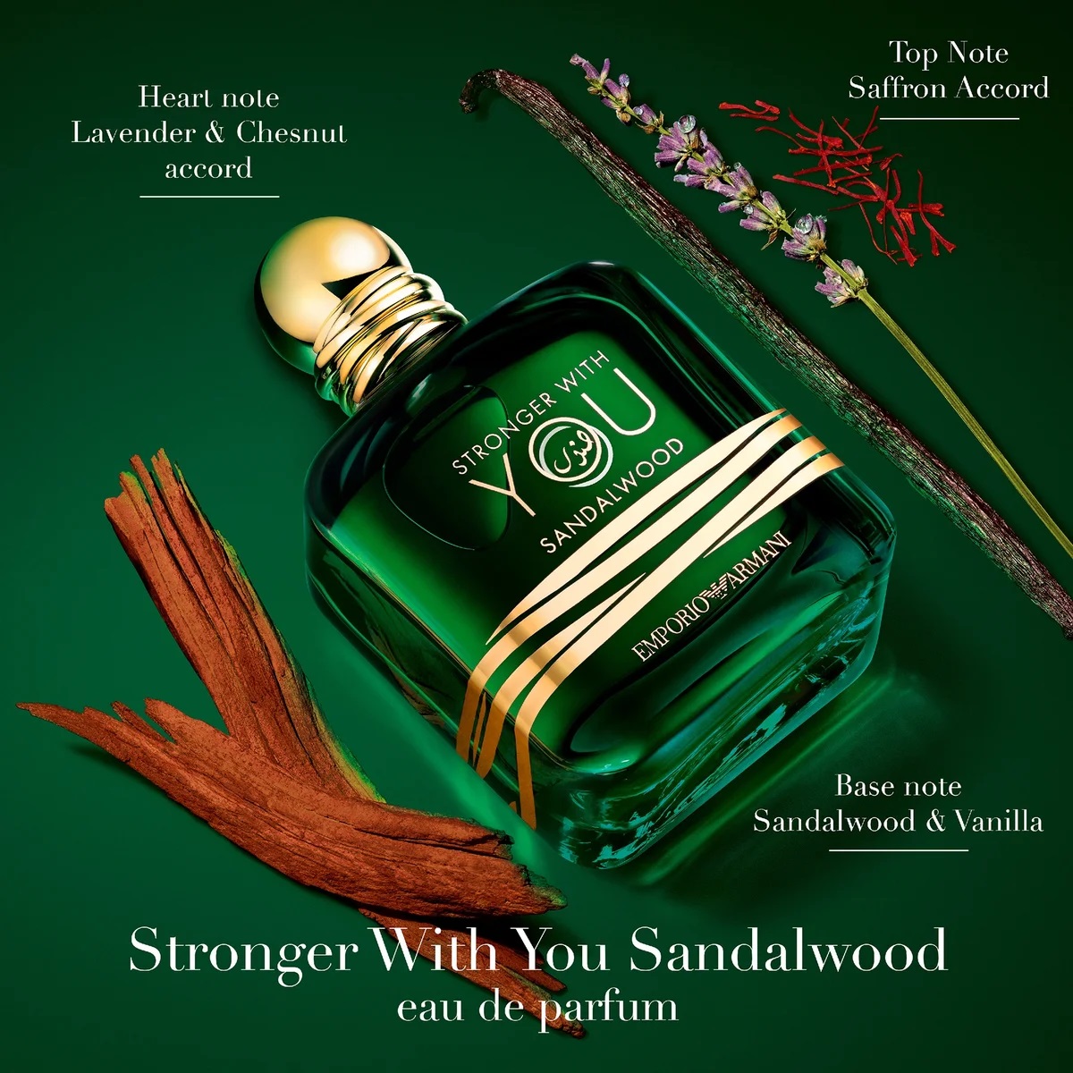 Emporio Armani Stronger With You Sandalwood Eau De Parfum Emporio Armani Stronger With You Sandalwood Eau De Parfum