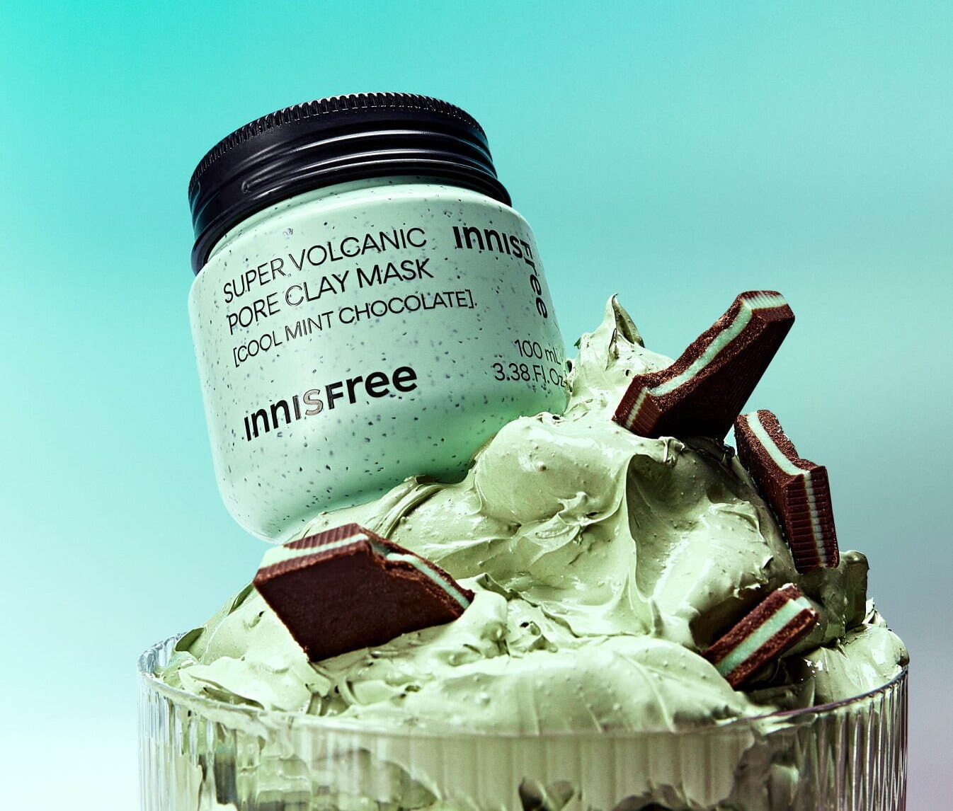Innisfree Super Volcanic Pore Clay Mask Cool Mint Chocolate Innisfree Super Volcanic Pore Clay Mask Cool Mint Chocolate