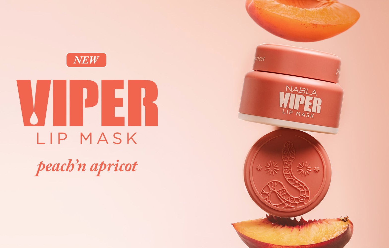 Nabla Viper Lip Mask Peach'n Apricot Nabla Viper Lip Mask Peach'n Apricot