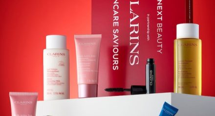 Next x Clarins Skincare Saviours Edit Beauty Box 2025
