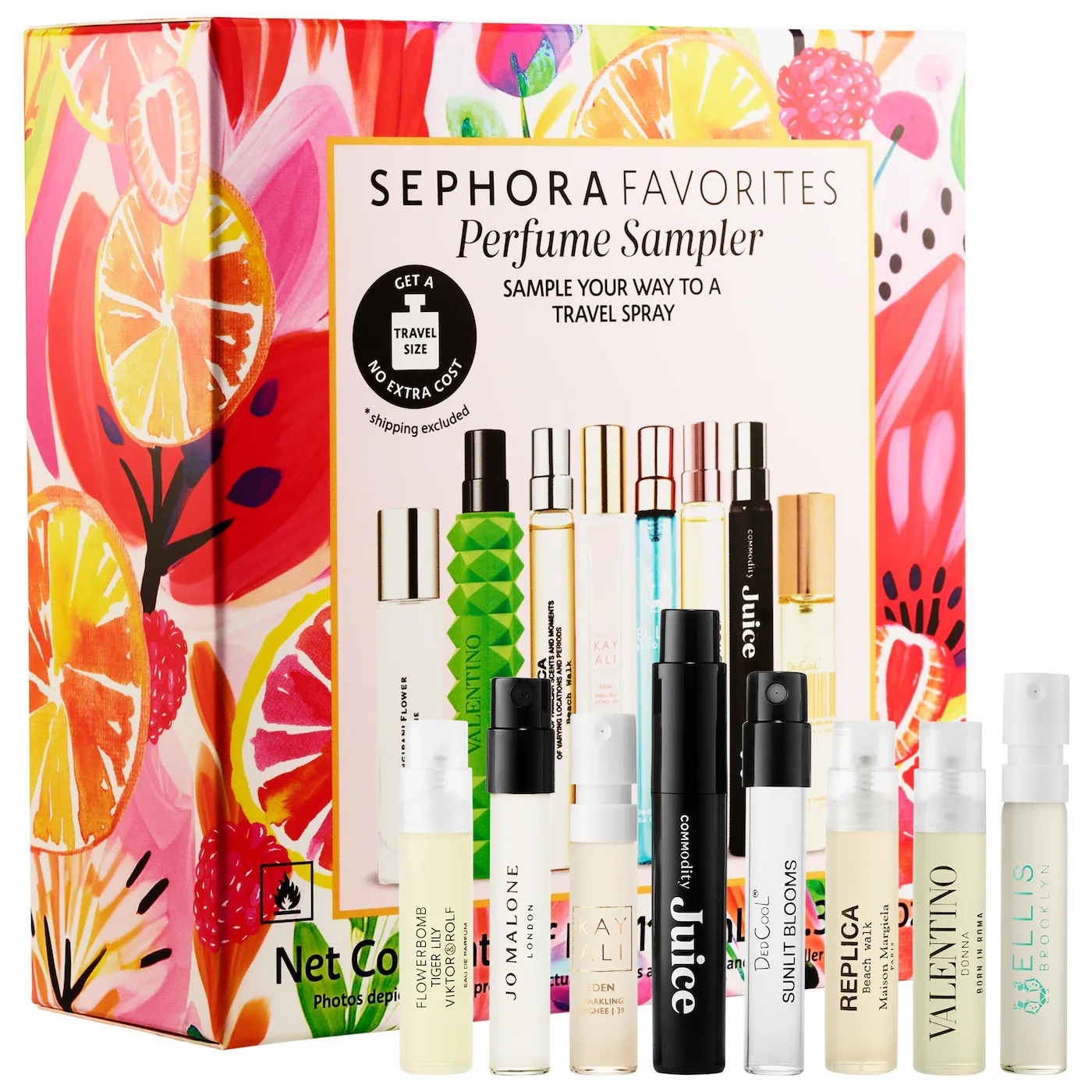 Sephora Favorites Fruits & Flowers Travel Spray Perfume Discovery Set 2025