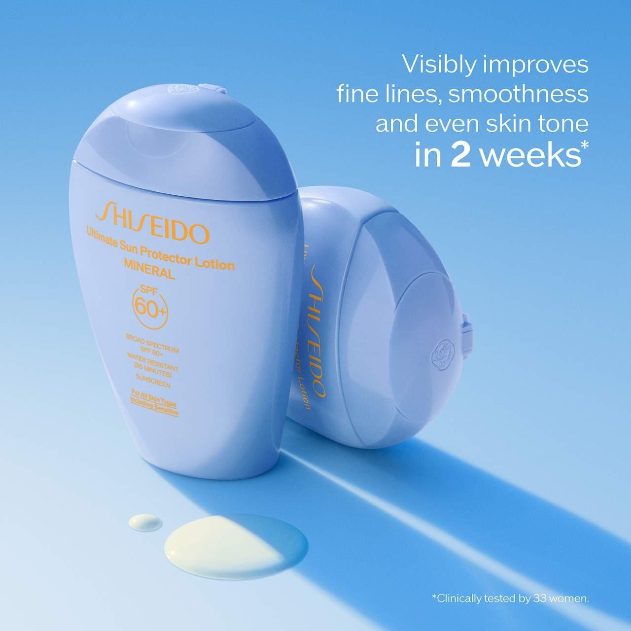Shiseido Ultimate Sun Protector Lotion Mineral SPF 60+ Sunscreen Shiseido Ultimate Sun Protector Lotion Mineral SPF 60+ Sunscreen