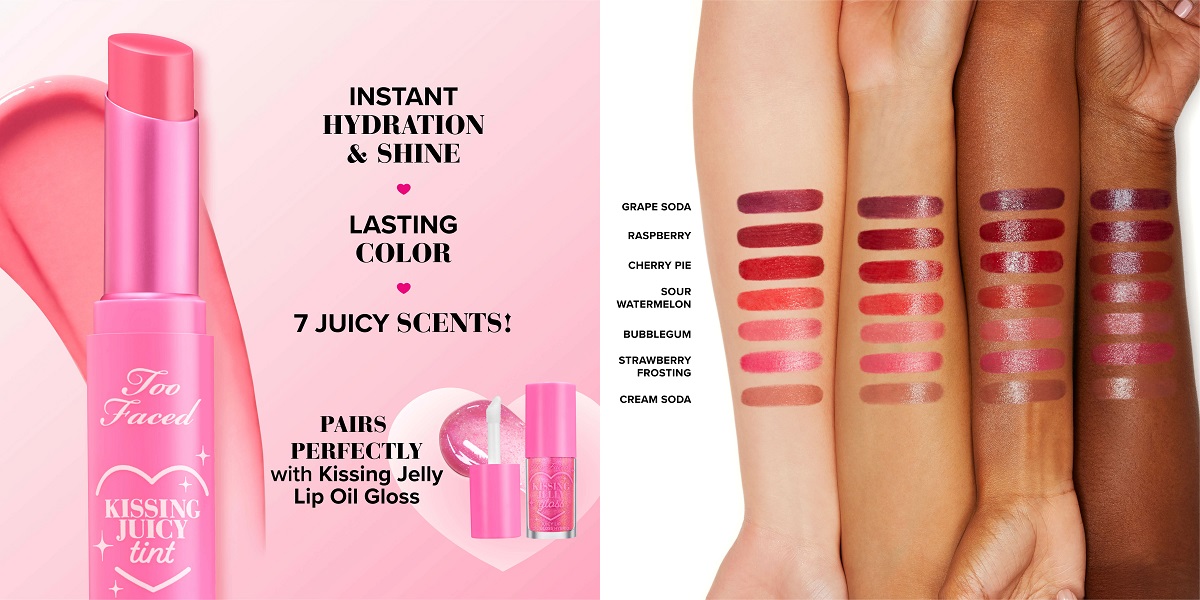 Too Faced Kissing Juicy Tint Too Faced Kissing Juicy Tint