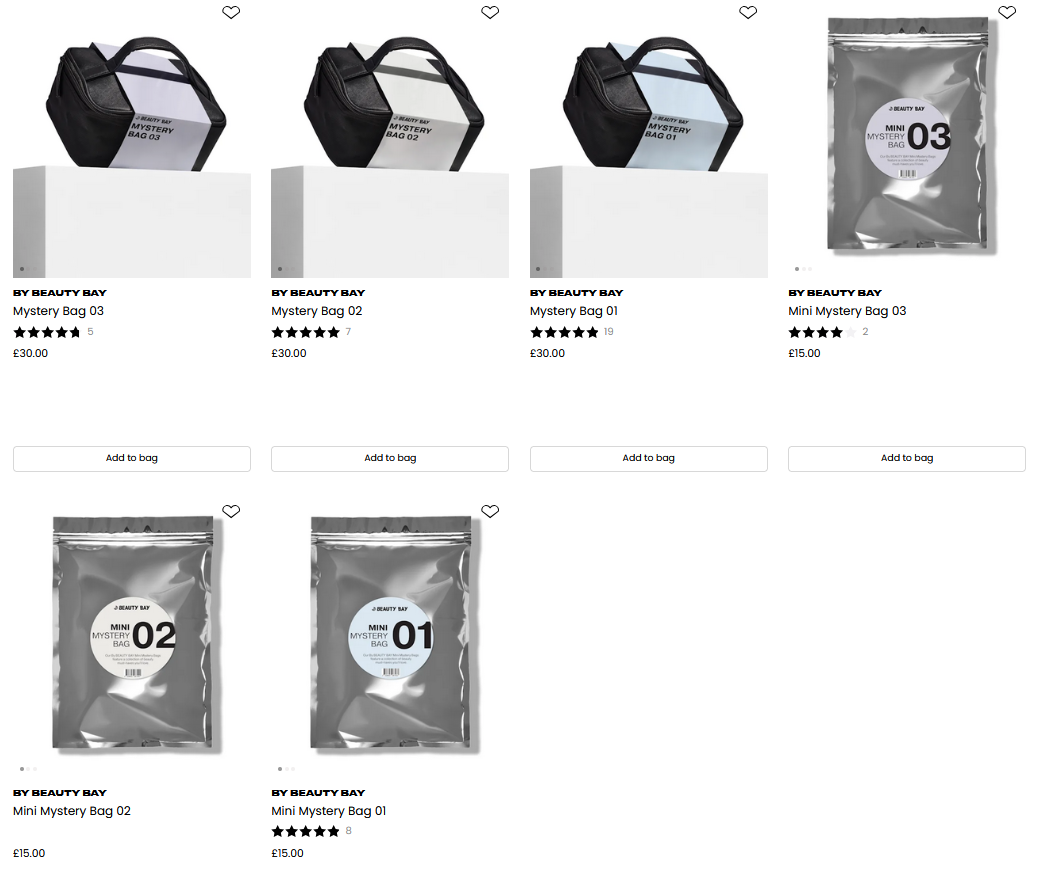 BEAUTY BAY Mystery Bags April 2025
