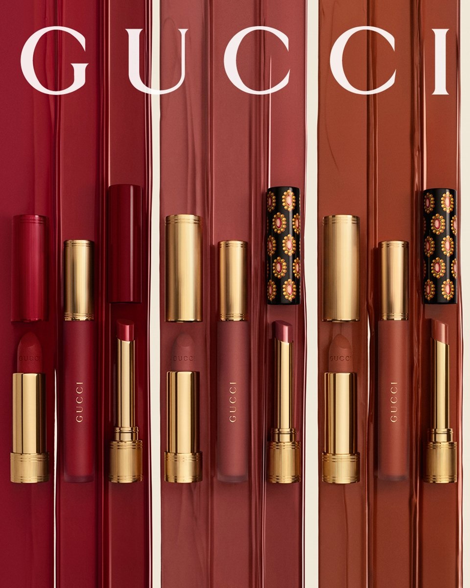 New lip colours from Gucci are coming soon New lip colours from Gucci are coming soon