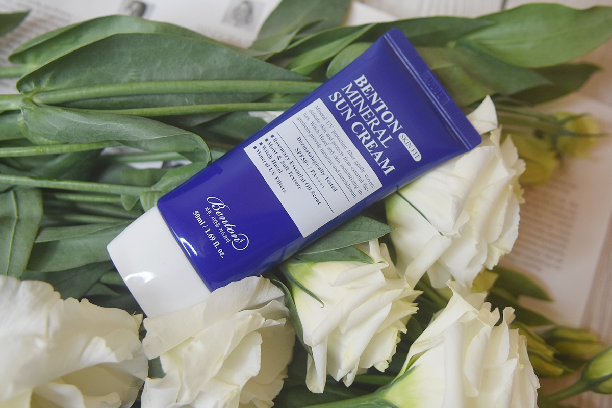Benton Skin Fit Mineral Sun Cream SPF 50 Review Benton Skin Fit Mineral Sun Cream SPF 50 Review