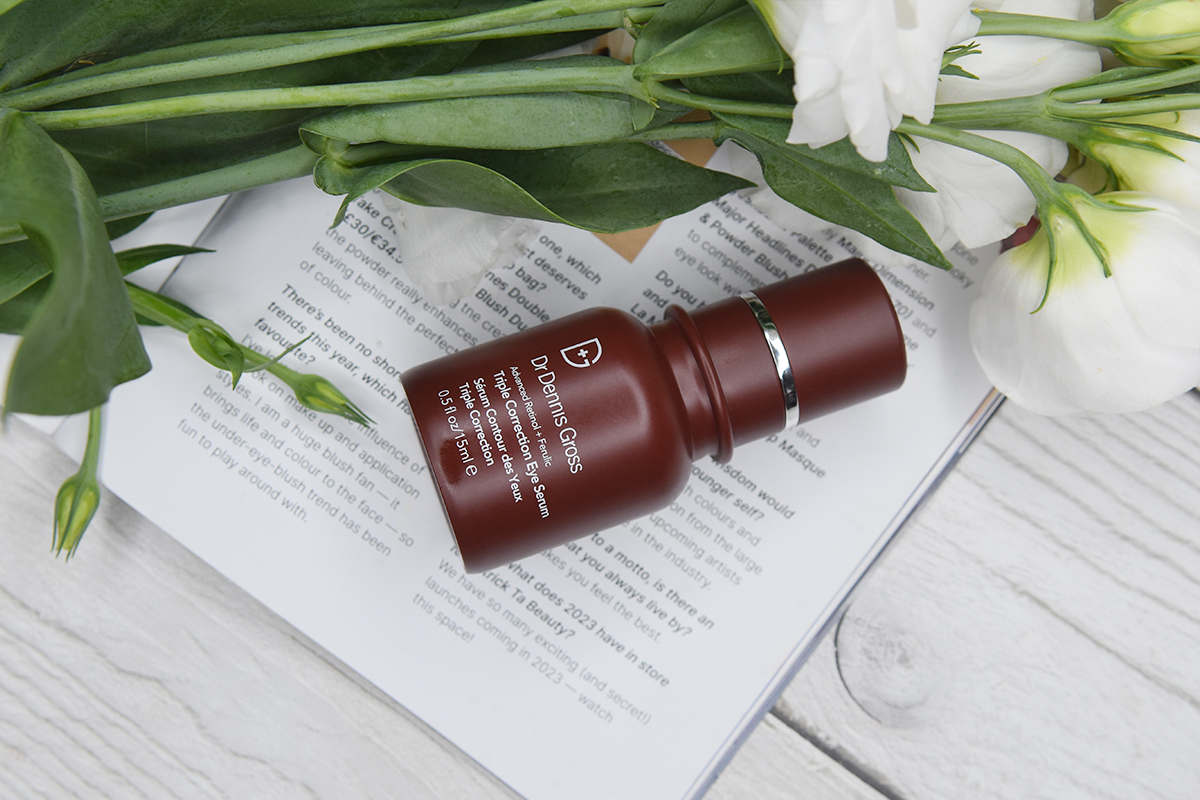 Dr. Dennis Gross Skincare Advanced Retinol + Ferulic Triple Correction Eye Serum Review