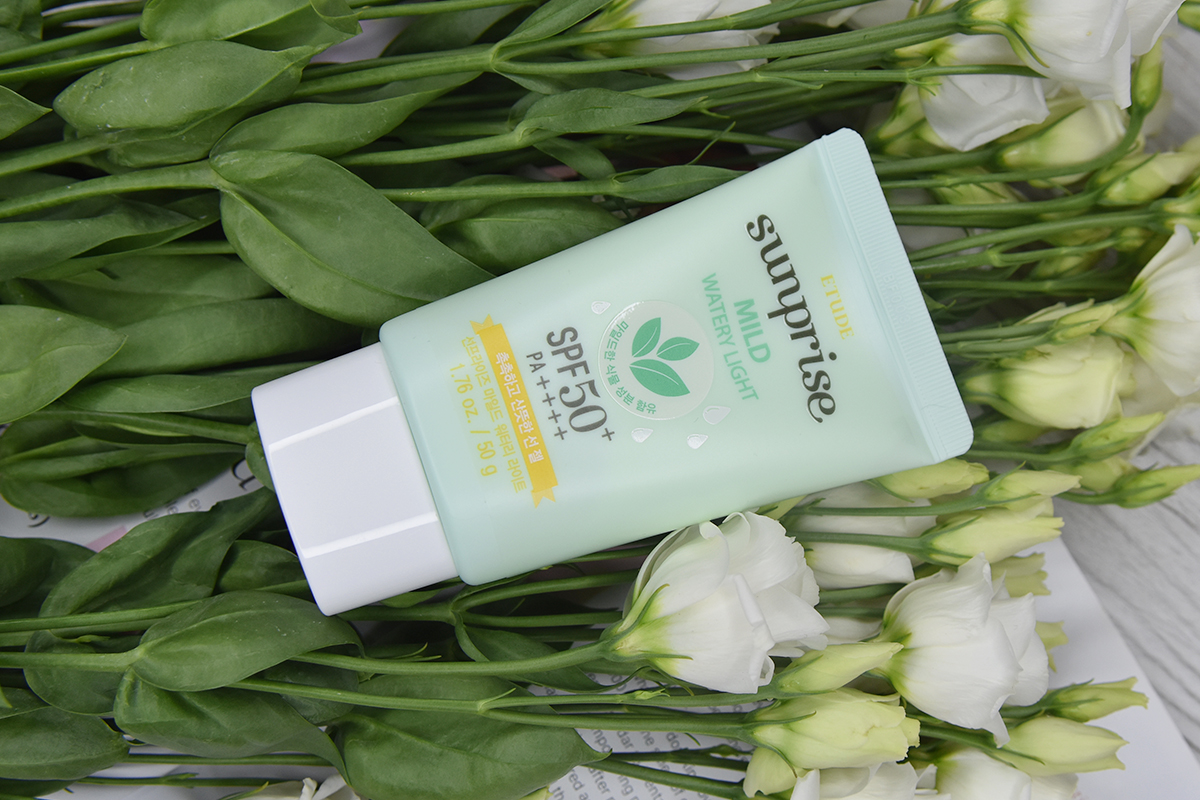 Etude Sunprise Mild Watery Light SPF 50 Review