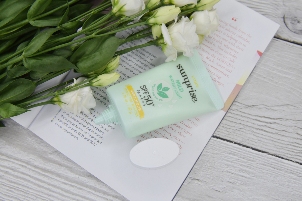 Etude Sunprise sunscreen Review
