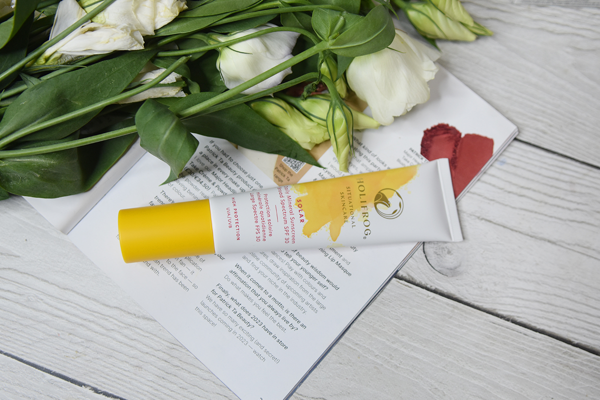 Holifrog Solar Daily Mineral Sunscreen Broad Spectrum SPF 30 Review