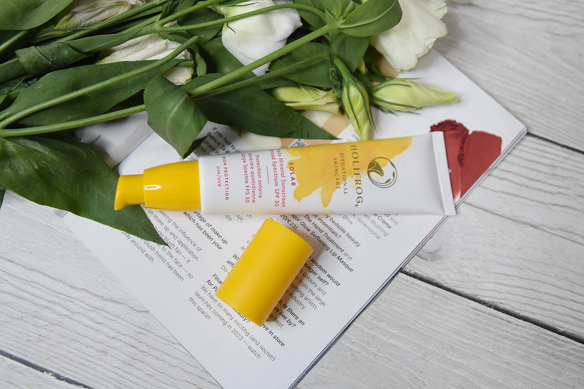 Holifrog Solar Daily Mineral Sunscreen Broad Spectrum SPF30 Review