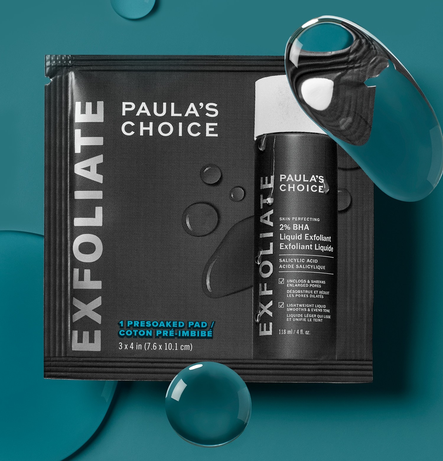 Paula's Choice 2% BHA Exfoliating Toner Pads Paula's Choice 2% BHA Exfoliating Toner Pads