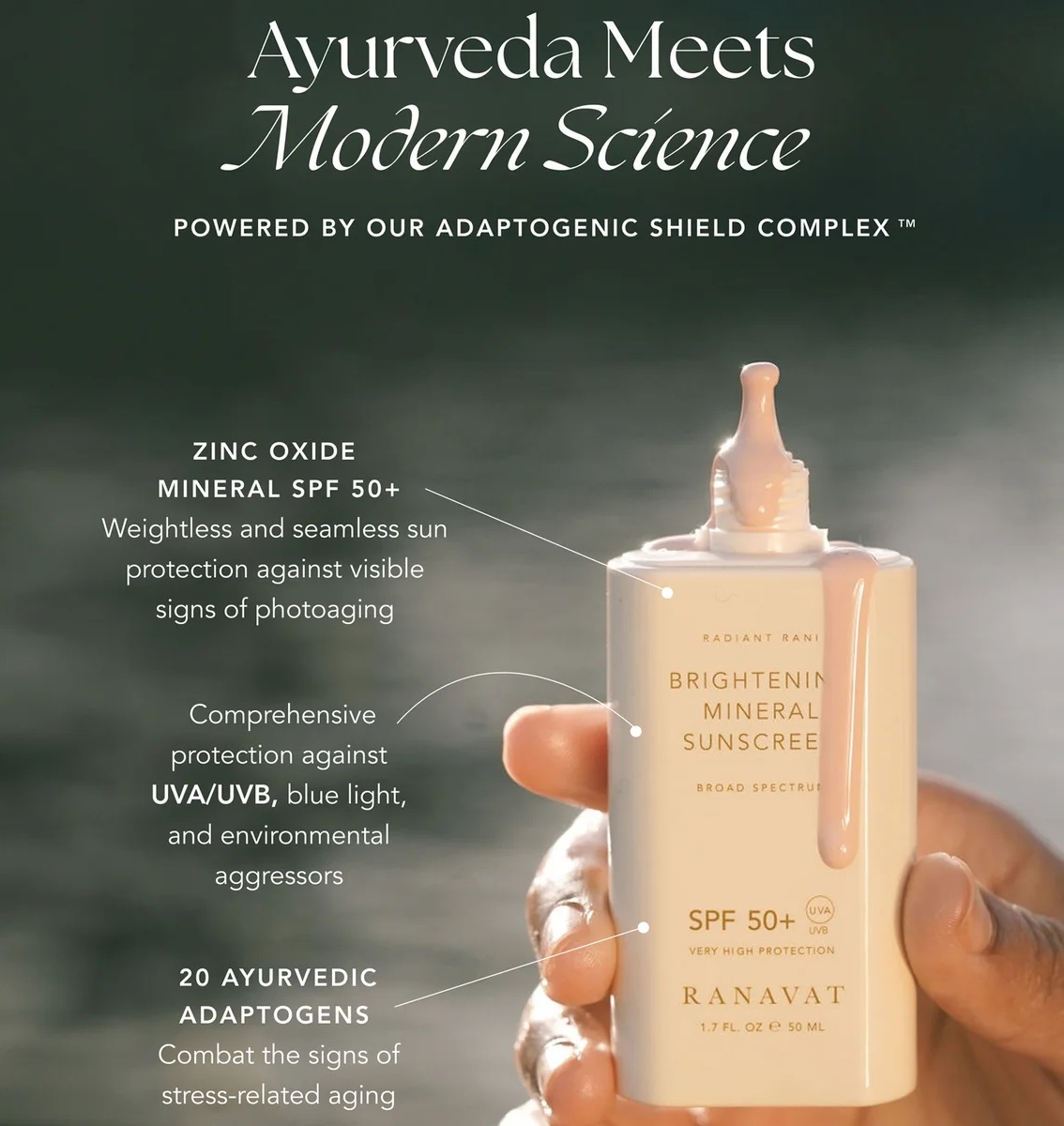 Ranavat Brightening Mineral Sunscreen SPF 50+ Ranavat Brightening Mineral Sunscreen SPF 50+