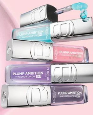 L'Oreal Paris Plump Ambition pH Hyaluron Lip Oil Lip Tint L'Oreal Paris Plump Ambition pH Hyaluron Lip Oil Lip Tint