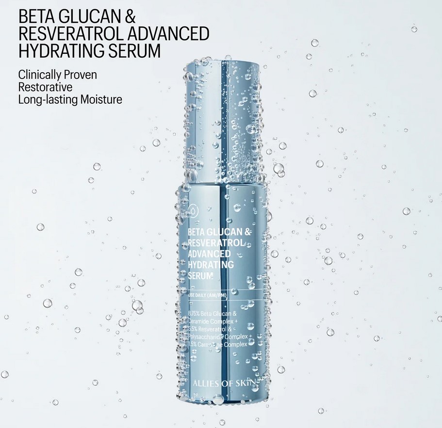 Allies of Skin Beta Glucan & Resveratrol Advanced Hydrating Serum