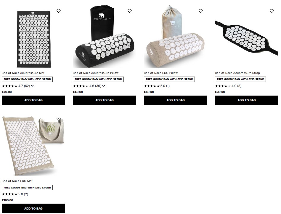 20% off Bed of Nails at Cult Beauty