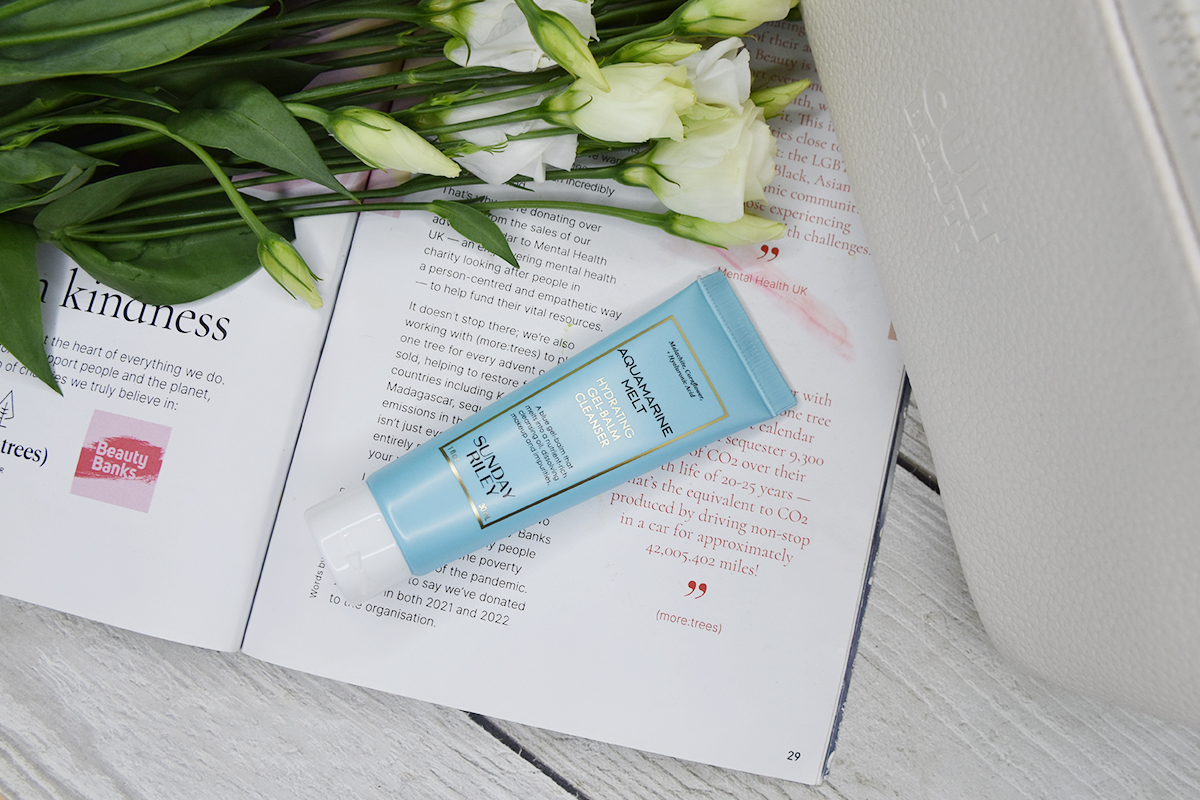 Sunday Riley Aquamarine Melt Cleansing Gel Balm 