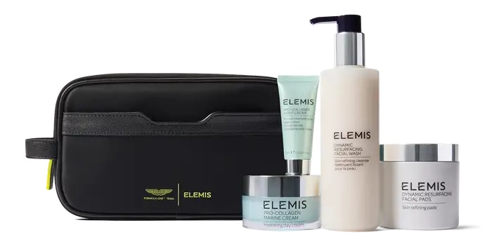 Elemis x Aston Martin Aramco Formula One™ Team Deluxe Skincare Collection Elemis x Aston Martin Aramco Formula One™ Team Deluxe Skincare Collection