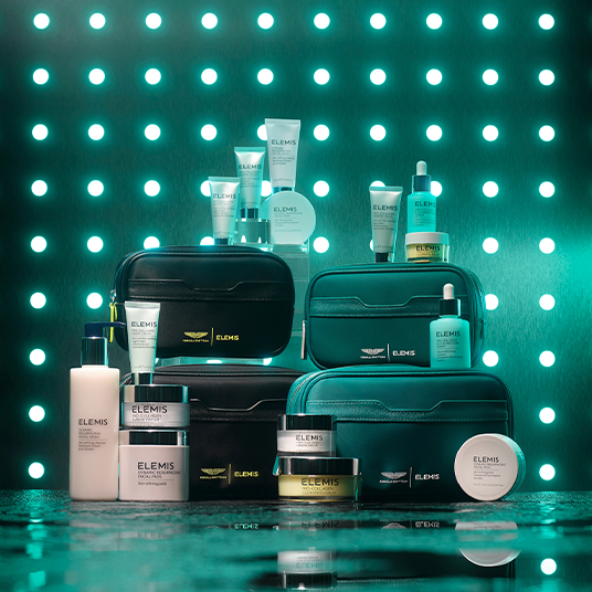 Elemis x Aston Martin Aramco Formula One Team Skincare Collection 2025 Elemis x Aston Martin Aramco Formula One Team Skincare Collection 2025