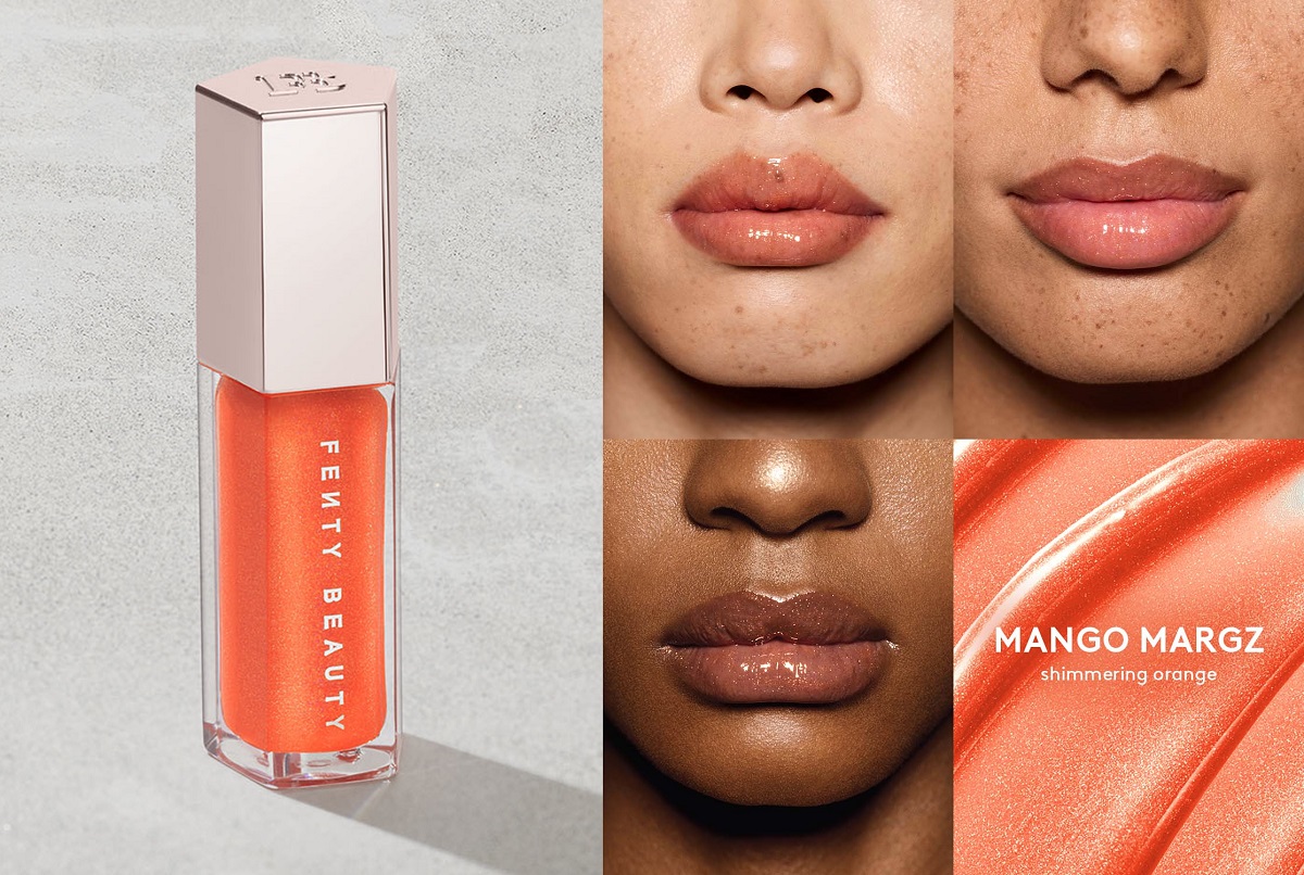 Fenty Beauty Gloss Bomb Universal Lip Luminizer in Margo Margz Fenty Beauty Gloss Bomb Universal Lip Luminizer in Margo Margz