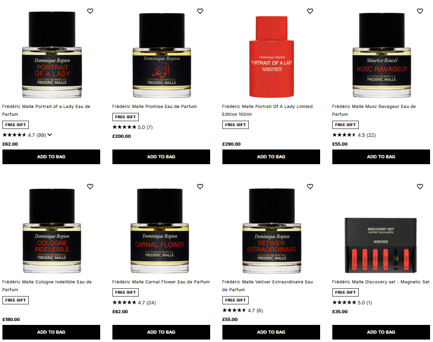 20% off Frédéric Malle at Cult Beauty 20% off Frédéric Malle at Cult Beauty