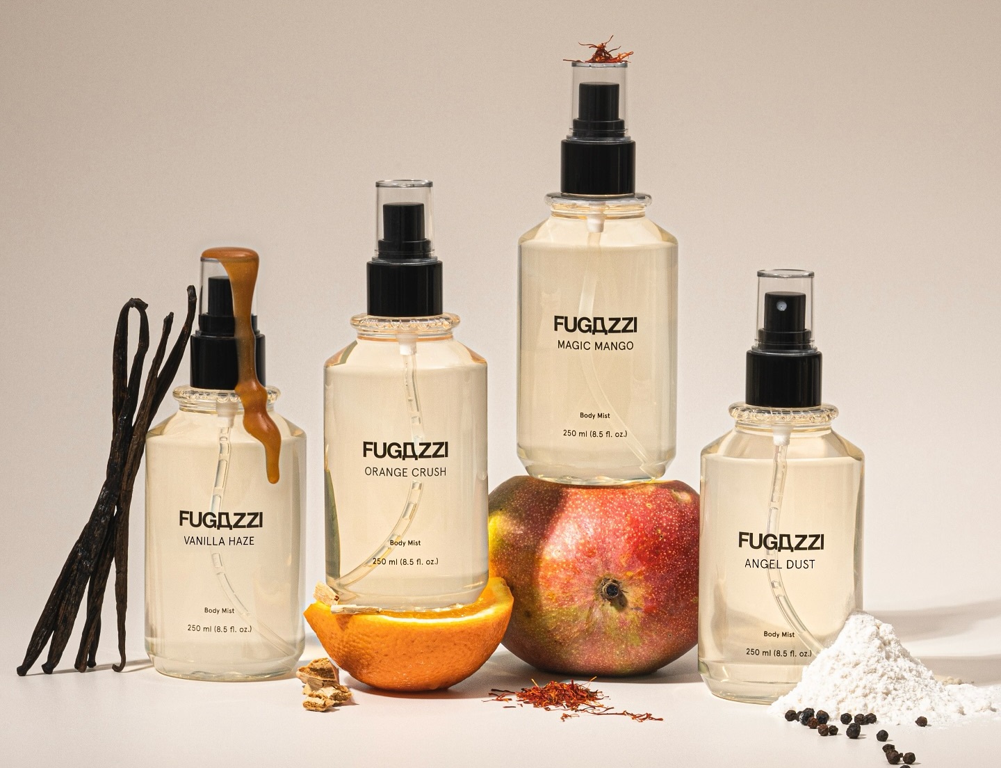 Fugazzi Fragrances Body Mists Fugazzi Fragrances Body Mists