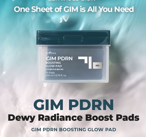 Isntree Gim PDRN Boosting Glow Pad