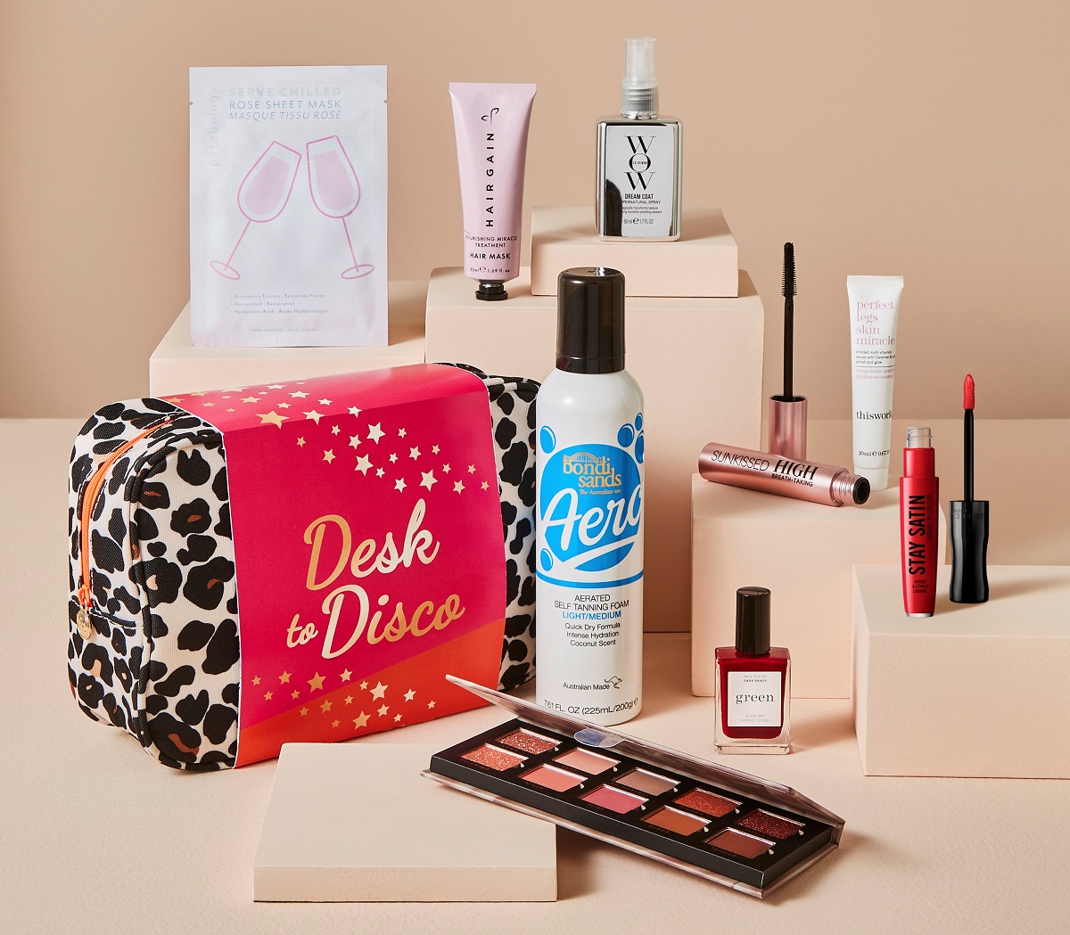 JD Williams Desk to Disco Beauty Bag 2025